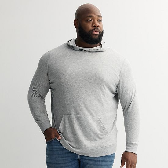 Big & Tall Sonoma Goods For Life® Double-Knit Hoodie