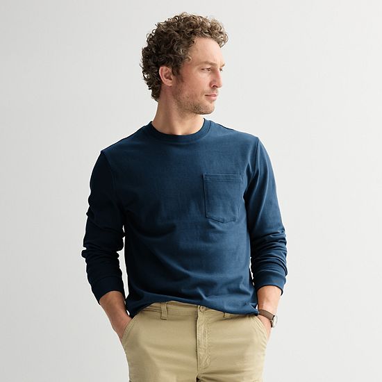 Men's Sonoma Goods For Life® Heavyweight Long Sleeve T-Shirt
