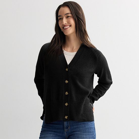 Petite Sonoma Goods For Life® Lightweight Longline Cardigan
