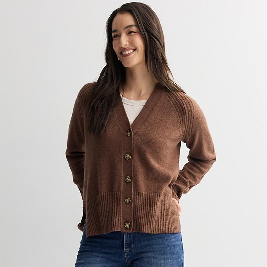 Women's Sonoma Goods For Life® Lightweight Longline Cardigan