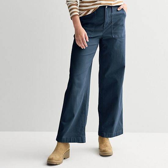 Women's Sonoma Goods For Life® Utility Wide Leg Pants