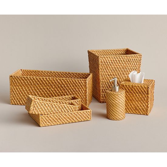 Sonoma Goods For Life® Handwoven Rattan Tank Topper