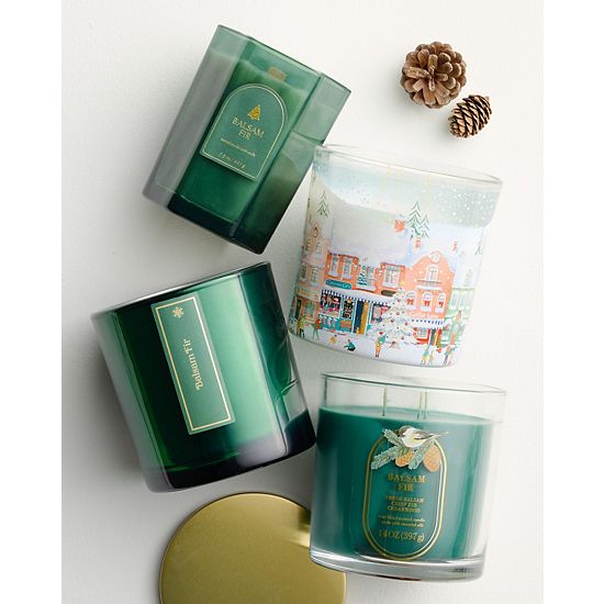 Sonoma Goods For Life® Balsam Fir Scented Wooden Wick Candle 7.3-oz.
