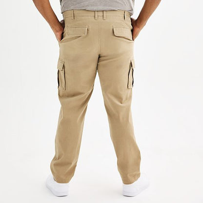 Big & Tall Sonoma Goods For Life® Flexwear Straight-Fit Cargo Pants