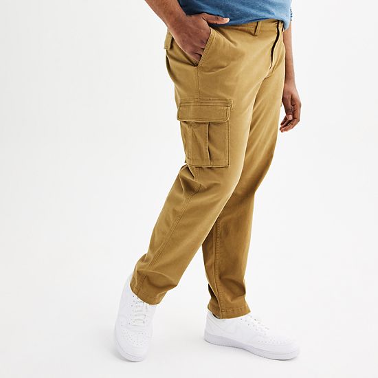 Big & Tall Sonoma Goods For Life® Flexwear Straight-Fit Cargo Pants