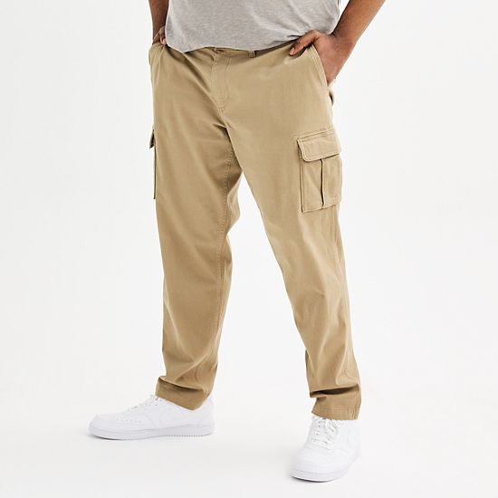 Big & Tall Sonoma Goods For Life® Flexwear Straight-Fit Cargo Pants
