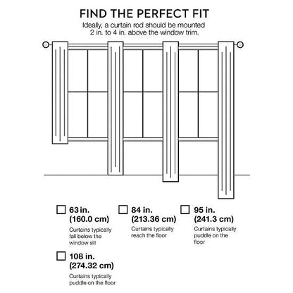 Sonoma Goods For Life® Ultimate Performance 2-Pack Lindley Embroidered 100% Blackout Curtain
