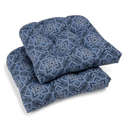 Sonoma Goods For Life® Indoor Outdoor 2-piece Single Wicker Chair Cushion Set