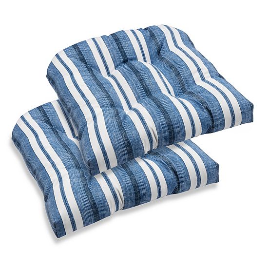 Sonoma Goods For Life® Indoor Outdoor 2-piece Single Wicker Chair Cushion Set