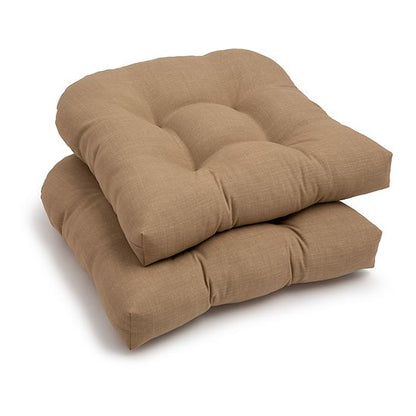 Sonoma Goods For Life® Indoor Outdoor 2-piece Single Wicker Chair Cushion Set