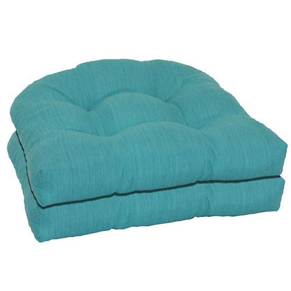 Sonoma Goods For Life® Indoor Outdoor 2-piece Single Wicker Chair Cushion Set