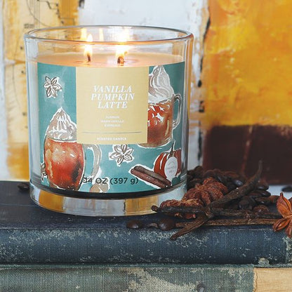 Sonoma Goods For Life® Vanilla Pumpkin Latte 14-oz. Single Pour Jar Candle