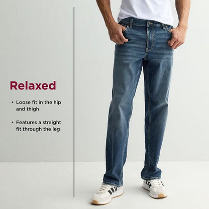Big & Tall Sonoma Goods For Life® Relaxed-Fit Jeans