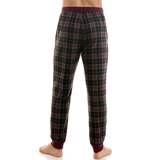 Men's Sonoma Goods For Life® Supersoft Waffle Pajama Pants With Banded Bottoms