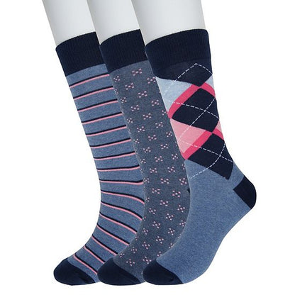 Men's Sonoma Goods For Life® 3-pack Patterned Dress Socks
