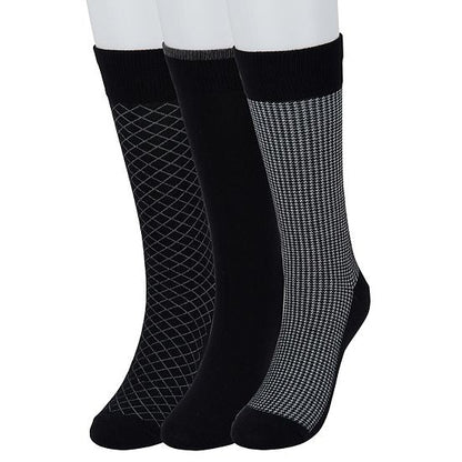 Men's Sonoma Goods For Life® 3-pack Patterned Dress Socks