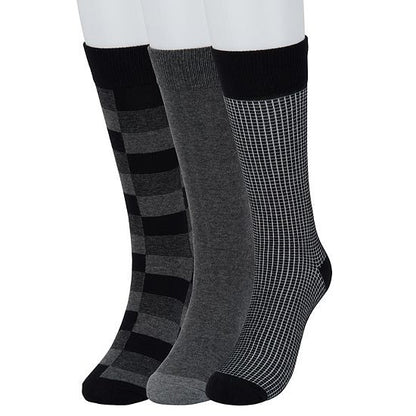 Men's Sonoma Goods For Life® 3-pack Patterned Dress Socks