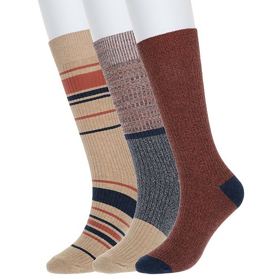 Men's Sonoma Goods For Life® 3-pack Patterned Dress Socks