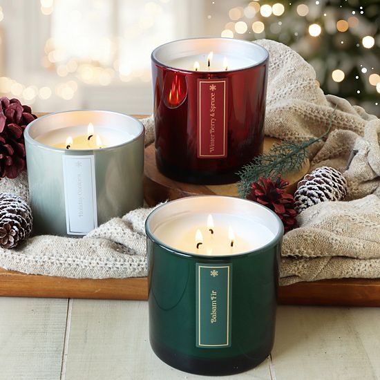 Sonoma Goods For Life® Balsam Fir Soy Blend 14-oz. Large Candle Jar