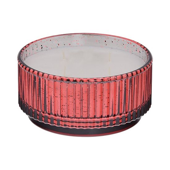 Sonoma Goods For Life® Winter Berry & Spruce Decorative Glass Candle