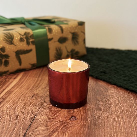 Sonoma Goods For Life® Winter Berry & Spruce 5.6-oz. Iridescent Candle Jar