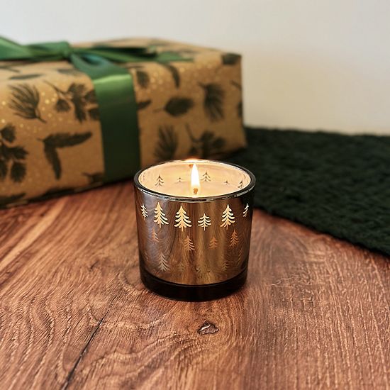 Sonoma Goods For Life® Balsam Fir 5-oz. Tree Design Mini Candle Jar