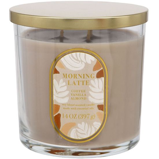 Sonoma Goods For Life® Morning Latte 14-oz. Candle Jar