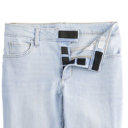 Women's Sonoma Goods For Life® Adaptive Easy Dressing Mid-Waisted Straight Leg Jeans