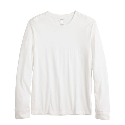 Men's Adaptive Sonoma Goods For Life® Easy Dressing Long Sleeve Crew Tee