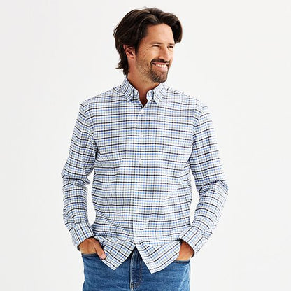 Men's Sonoma Goods For Life® Long Sleeve Performance Button-Down Shirt