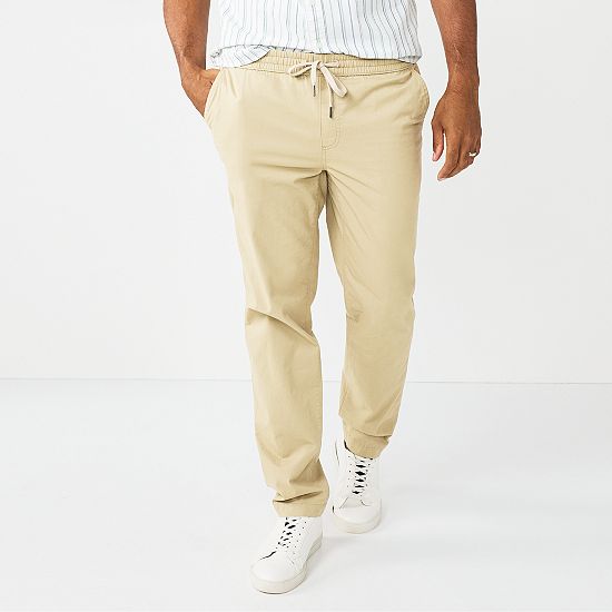 Men's Sonoma Goods For Life® Slim-Fit Pull-On Pants