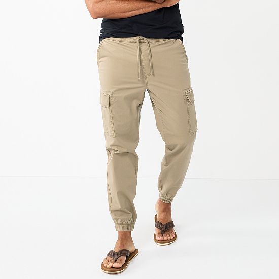 Men's Sonoma Goods For Life® Pull-On Cargo Jogger Pants