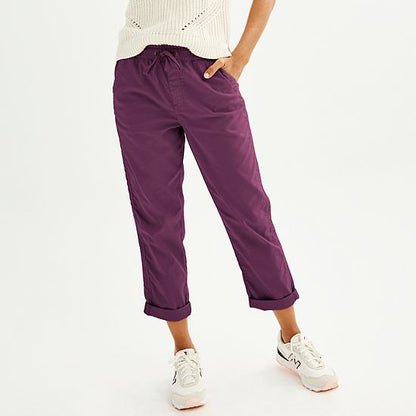 Women's Sonoma Goods For Life® Easy Paper Bag Waist Capri