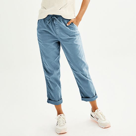 Women's Sonoma Goods For Life® Easy Paper Bag Waist Capri