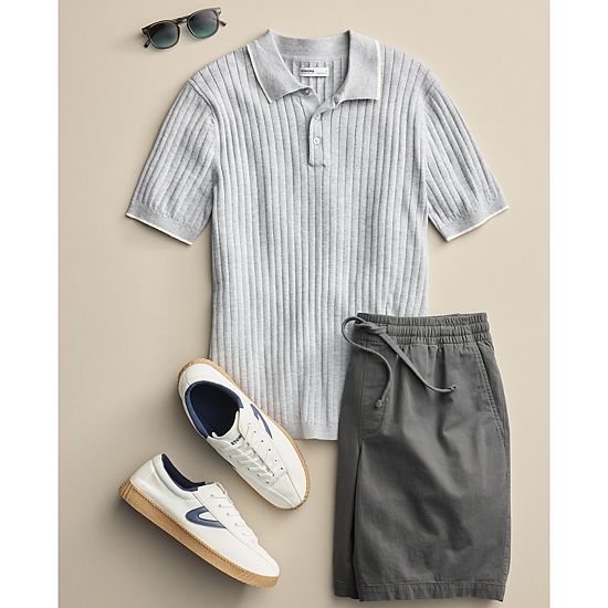 Men's Sonoma Goods For Life® Tipped Sweater Polo