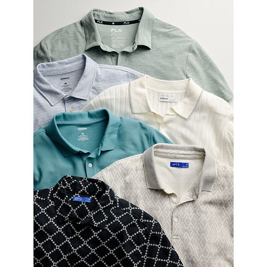 Men's Sonoma Goods For Life® Tipped Sweater Polo