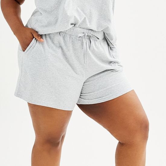 Plus Size Sonoma Goods For Life® Cotton Modal Sleep Short