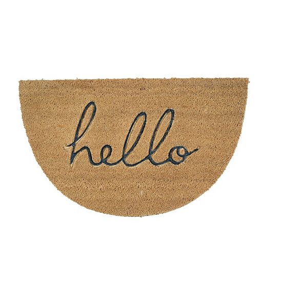 Sonoma Goods For Life® Hello Coir Doormat