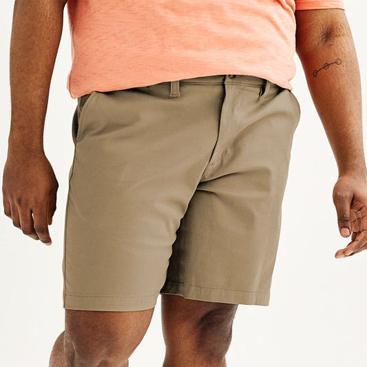 Big & Tall Sonoma Goods For Life® 9-in. Flexwear Flat Front Shorts