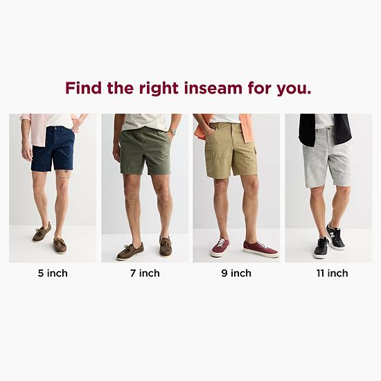 Men's Sonoma Goods For Life® 7" Everyday Pull-On Shorts