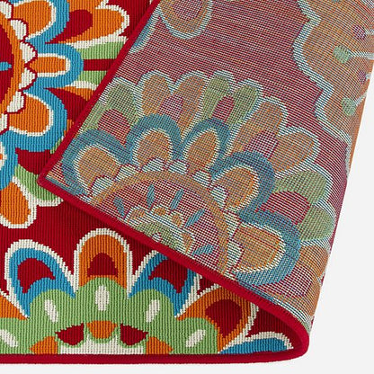 Sonoma Goods For Life® Floral Medallion Indoor/Outdoor Area Rug
