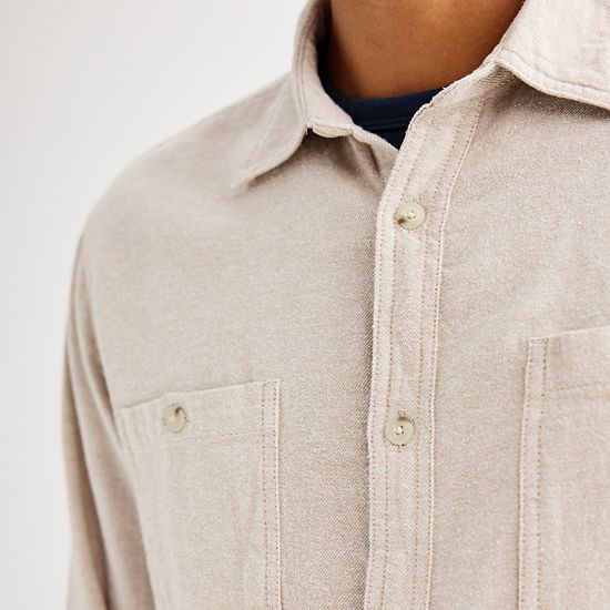 Men's Sonoma Goods For Life® Supersoft Flannel Button-Down Shirt