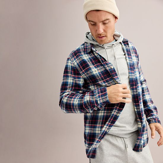 Men's Sonoma Goods For Life® Supersoft Flannel Button-Down Shirt