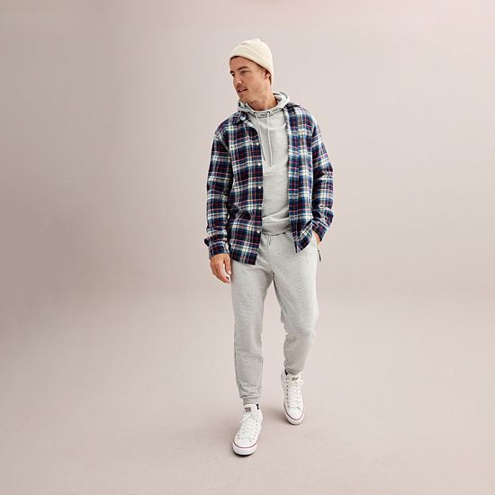 Men's Sonoma Goods For Life® Supersoft Flannel Button-Down Shirt