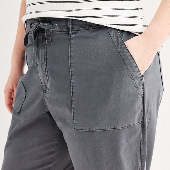 Plus Size Sonoma Goods For Life® Core Utility Jogger Pants