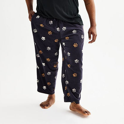 Big & Tall Sonoma Goods For Life® Microfleece Pajama Pants
