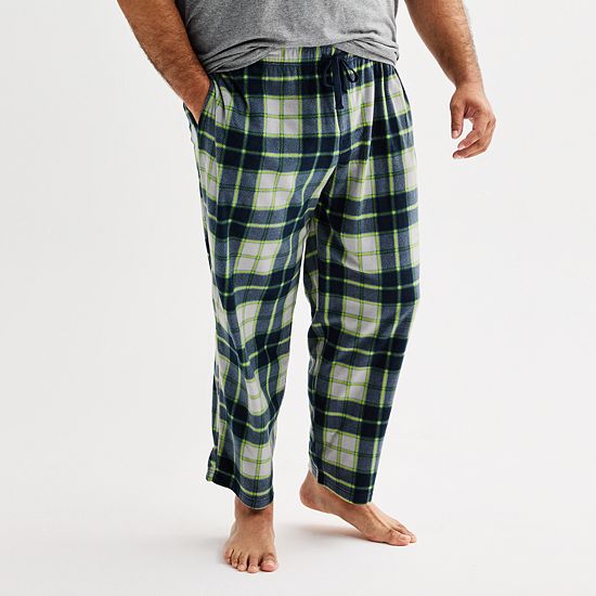 Big & Tall Sonoma Goods For Life® Microfleece Pajama Pants