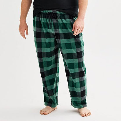Big & Tall Sonoma Goods For Life® Microfleece Pajama Pants