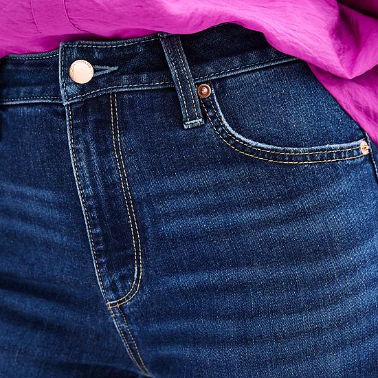 Petite Sonoma Goods For Life® Premium High Rise Wide Leg Jeans