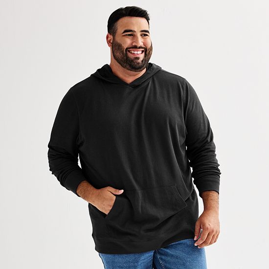 Big & Tall Sonoma Goods For Life® Double-Knit Hoodie